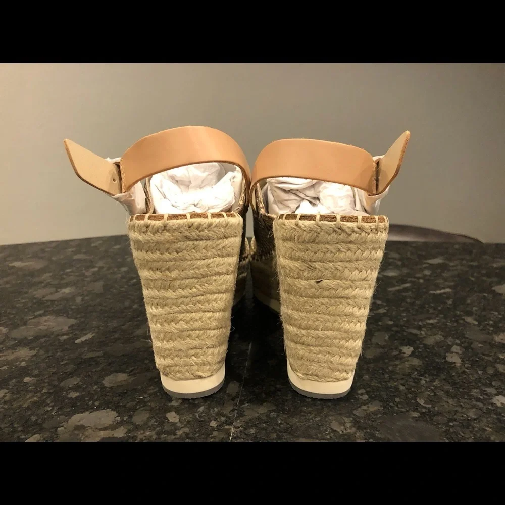 Dolce Vita Snakeskin Wedges